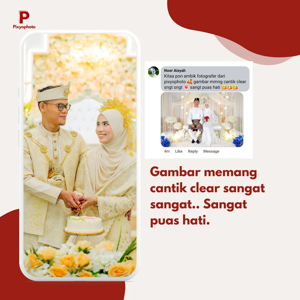 Feedback pelanggan Pixyophoto