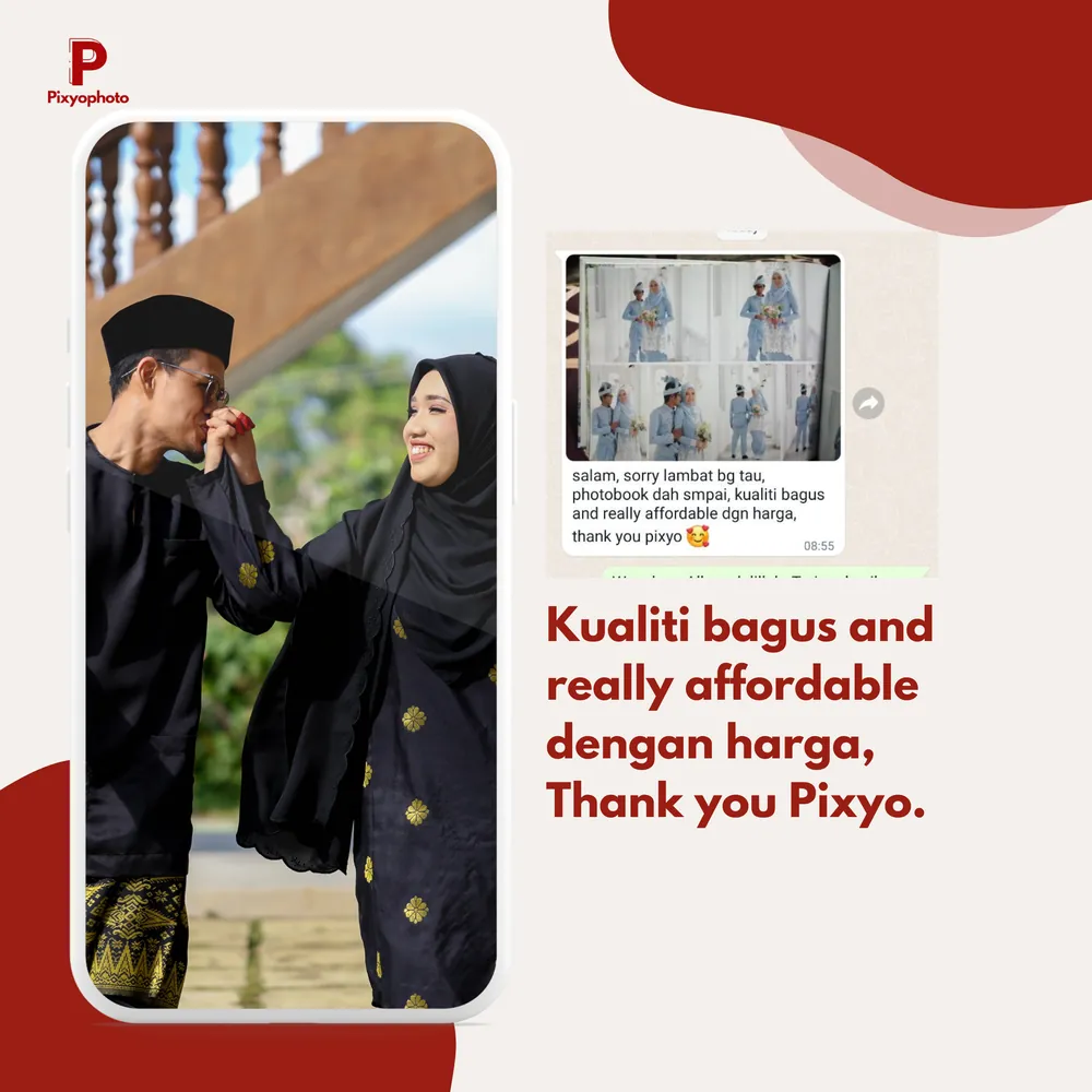 Feedback pelanggan Pixyophoto
