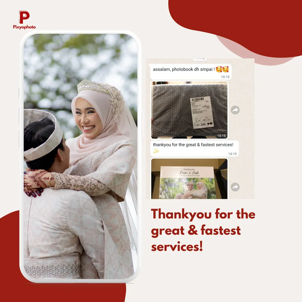 Feedback pelanggan Pixyophoto